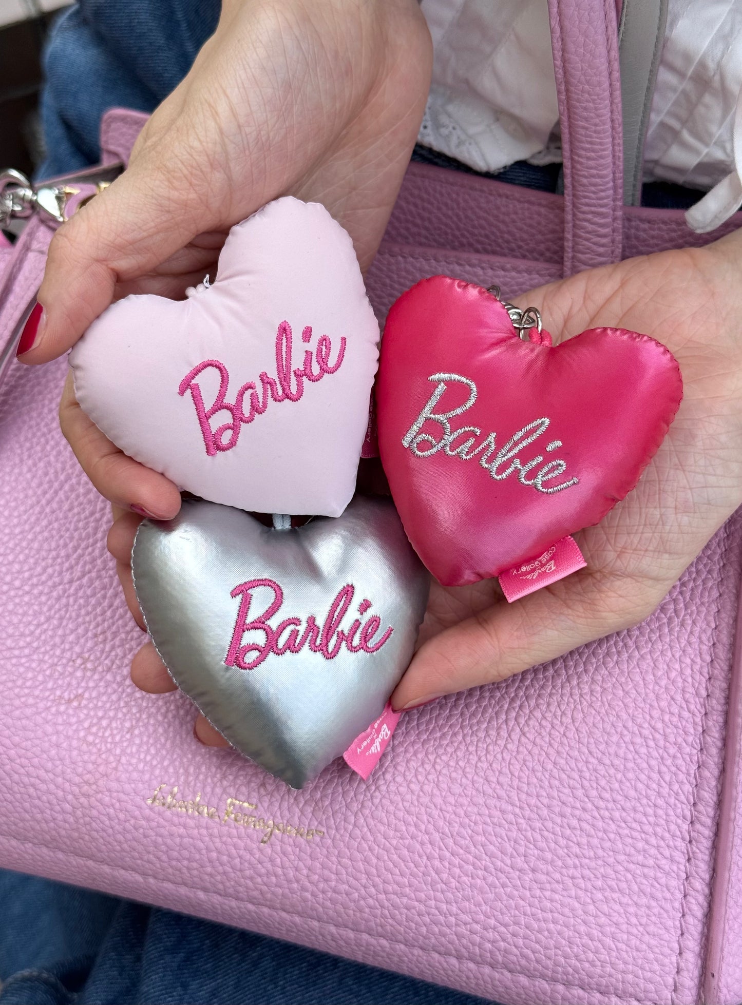 Barbieハートクッションチャーム