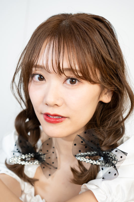 Dot Tulle Ribbon Pin-ドットチュールリボンピン-