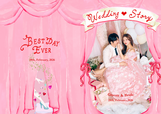 Girl’s Room（Ribbonなし）_プロフィールブックテンプレート